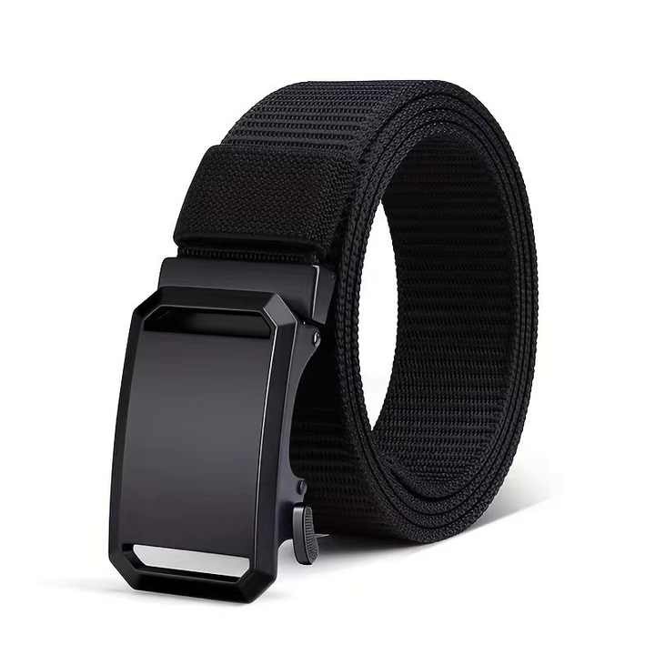 Wholesale Men's Outdoor Leisure Sports Pants Belt Casual Nylon Belt with Iron for Buckle for Students and Adults in Stock